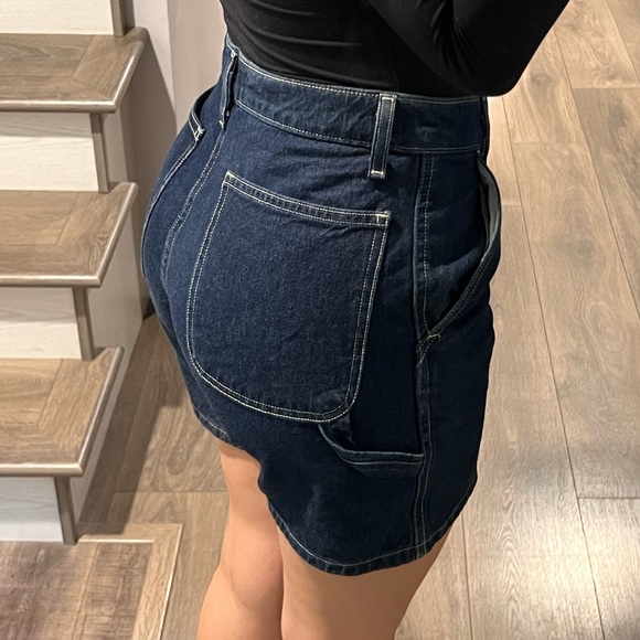 Aritzia Cargo Denim Shorts - Picture 3 of 3